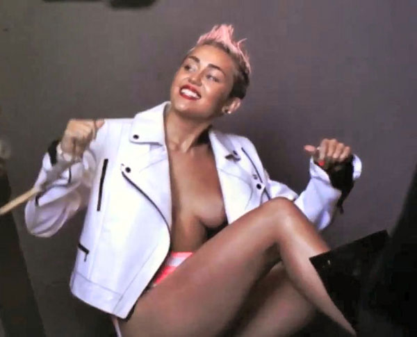 Miley Cyrus Nip Slip