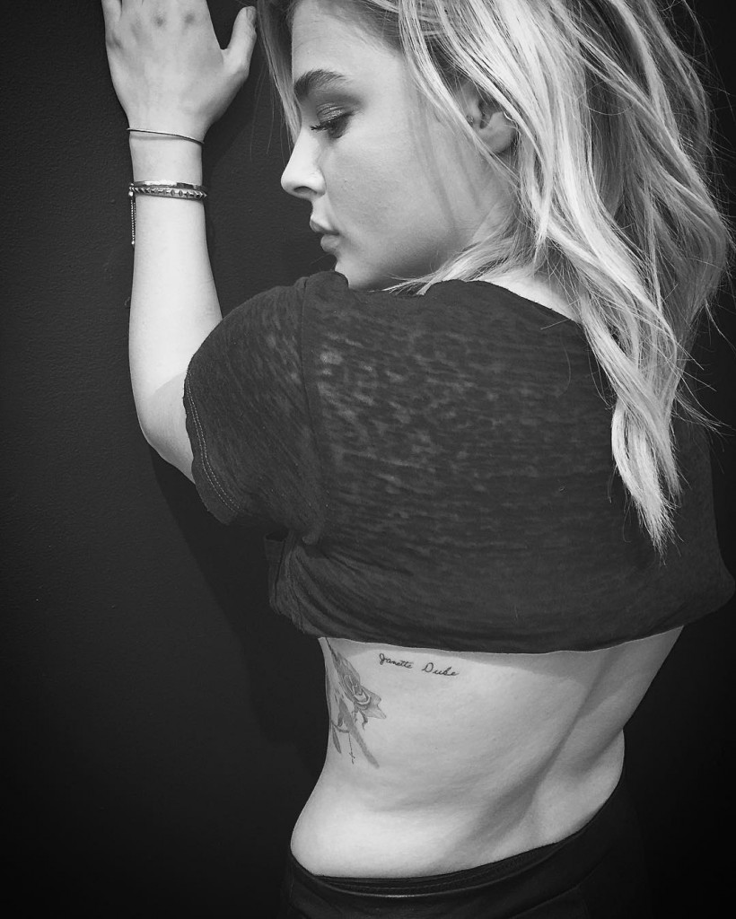 Chloe Moretz Tattoo
