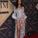 Izabela Guedes at the Maxim Hot 100 Party showing Nipple