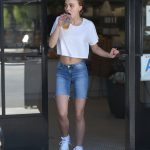 Leaving a Restaurant Sucking a Star Lily Rose Depp Looks Amazing