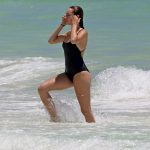 Alycia Debnam-Carey in a Bathing Suit in Tulum Mexico