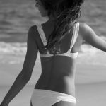 Alessandra Ambrosio white bikini