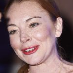 Lindsay Lohan looks old and weird