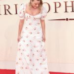 Margot Robbie floral gown