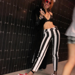 Bella Thorne tits out