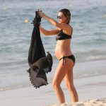 Abigail Clancy Pregnant Bikini