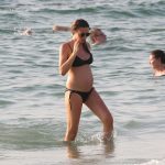 Abigail Clancy Pregnant Bikini