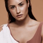 Demi Lovato's close up