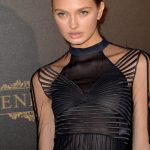 Romee Strijd Nipples for Fashion Show