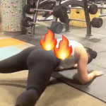 Fat Ariel Winter Still Working Out of the Day