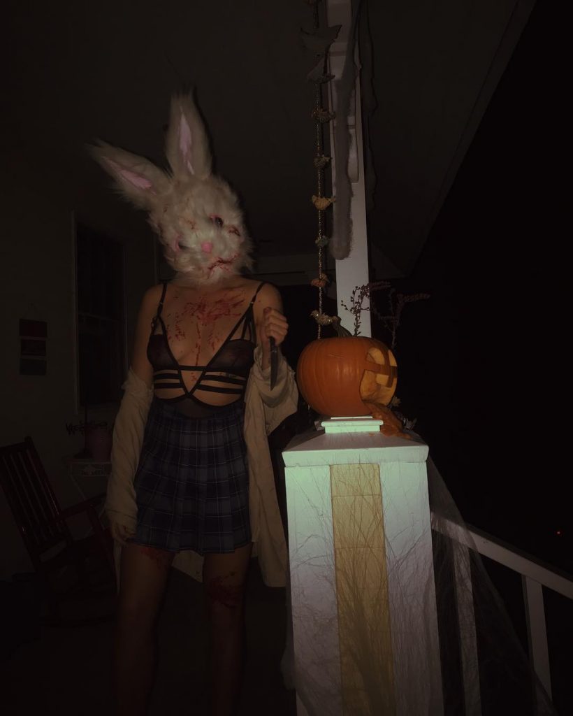 Ireland Baldwin Halloween Creeper