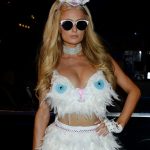 Paris Hilton's Lookin' Like a Tranny in a Bunny Costume