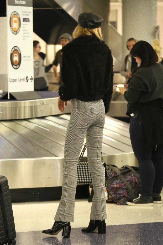 Romee Strijid Skinny Model Ass at the Airport