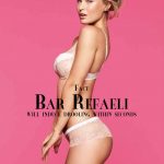 Bar Refaeli Amen Magazine in White Panties and Bra
