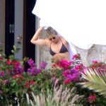 Jennifer Aniston on vacation in a bikini
