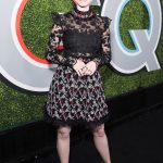 madelaine petsch in a lace dress at GQ Awards