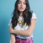 Madison Beer in a white t shirt in Notion Magazine