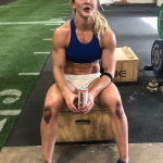 Brooke Ence Working out on Instagram