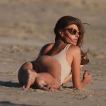 Alessandra Ambrosio ass on the beach