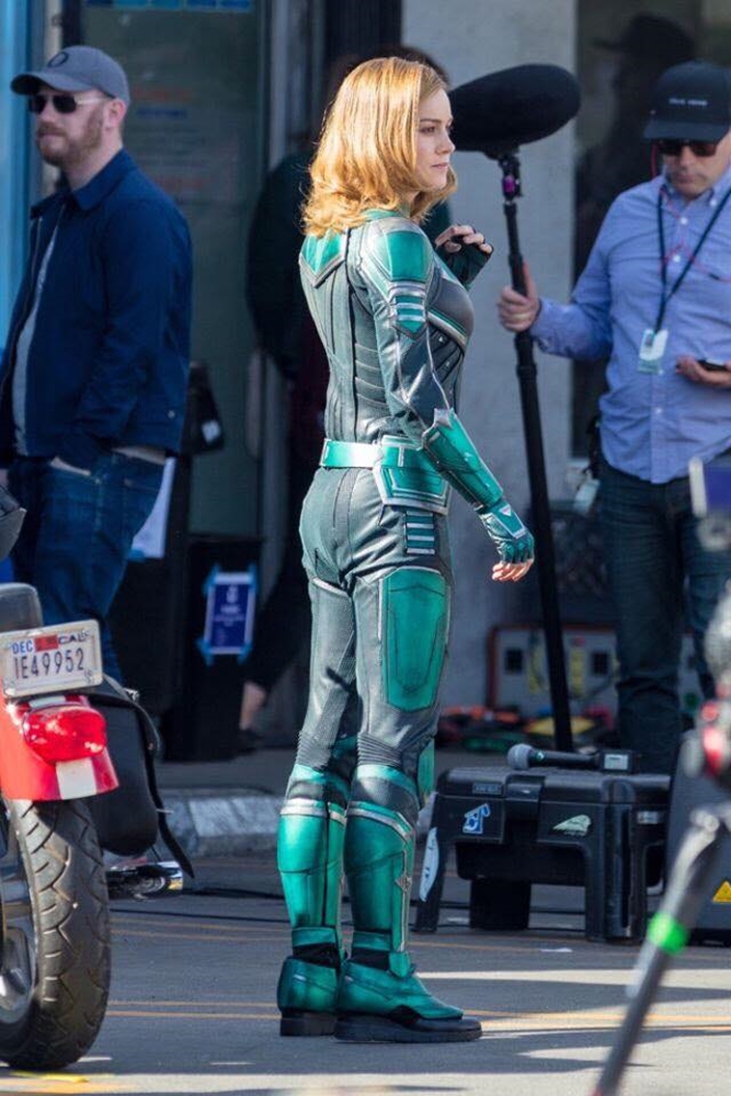 Brie Larson's Silly in her Avengers Costume
