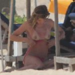 Doutzen Kroes Topless on the Beach