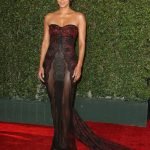 Halle Berry in a Sheer Dress