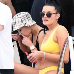 Halsey singer snorting cocaine on a yacht in maimi in a black bikini