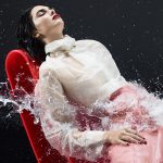 Kendall Jenner gets Wet in White Shirt for for Harpers Bazaar