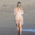 Kim Kardashian Disgusting Big Gross Ass See Through Dress
