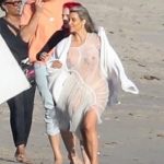 Kim Kardashian Disgusting in See Through Dress