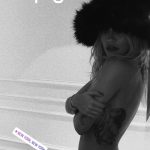 Rita Ora Topless with a Fur Hat on