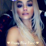 Rita Ora topless for new years eve
