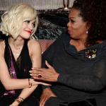 Rita Ora with Oprah at an Event