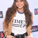 Sarah Hyland in a Times Up Shirt