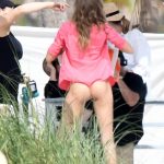 Josephine Skriver in a thong