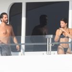 Sofia Richie and Scott Disick in Bathinsuits on a Boat