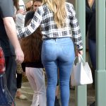 J.Lo in tight blue jeans