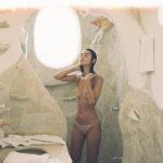 Cindy Mello taking a shower nude