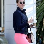 Kate Upton in Pink leggings