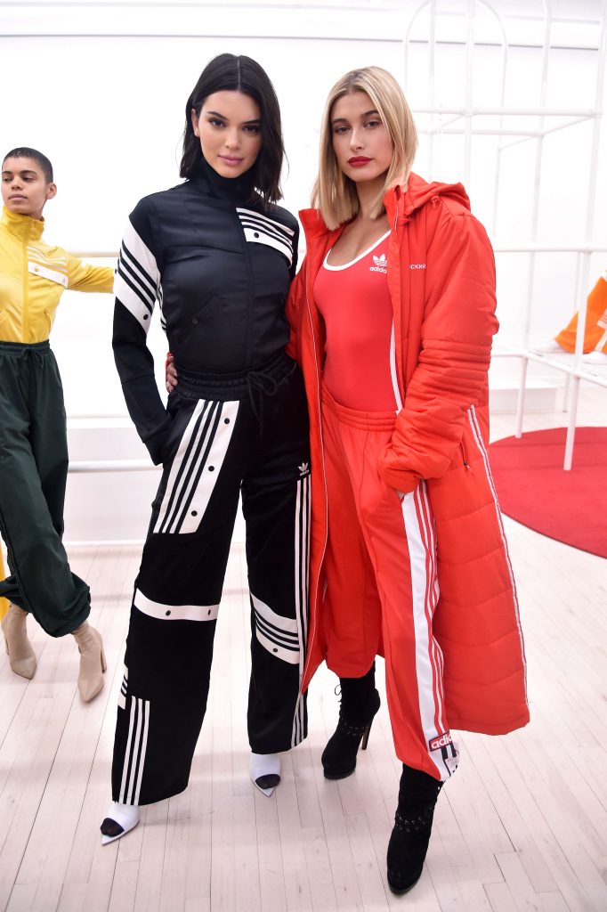 Kendall Jenner and Hailey Baldwin at New York Fashion Week