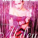 Miley Cyrus tits for wonderland mag cover