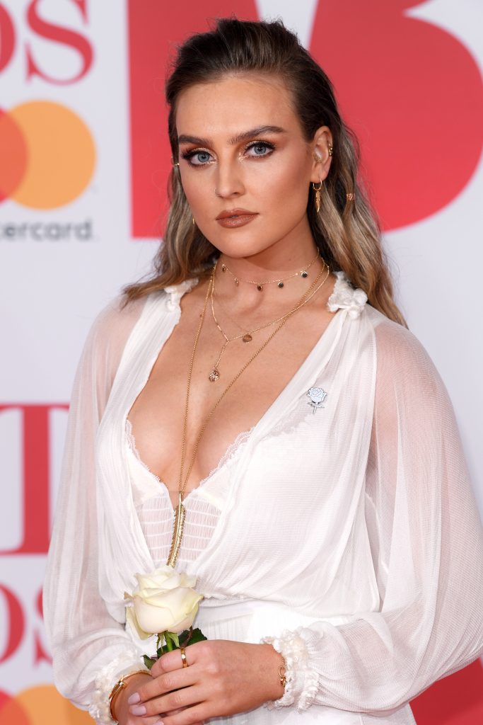 Perrie Edwards got Tits at the Brits