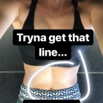 Sarah Hyland Abs at the Gym
