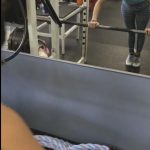 Sarah Hyland tits in the gym