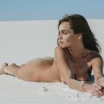 Allie Crandell naked in the sand