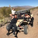 Ariel Winter and her crew Off roading
