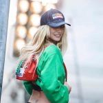 Britney Spears crop top and backpack for kenzo