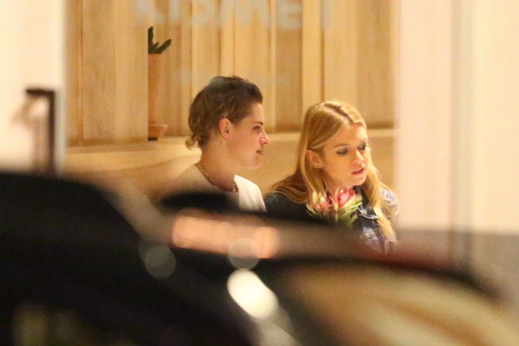 Kristen Stewart and Stella Maxwell out at dinner
