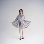 Lucy Hale in a silver dress for W Magazine