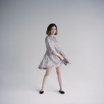 Lucy Hale in a silver dress for W Magazine